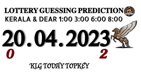 dear lottery guess|20.